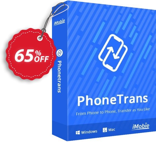 PhoneTrans for MAC, 1-Year Plan  Coupon, discount Coupon Imobie promotion 2 (39968). Promotion: 30OFF Coupon Imobie