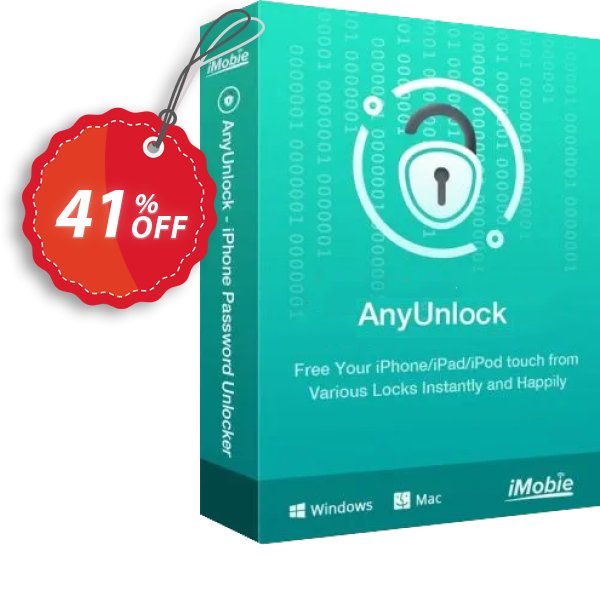 AnyUnlock - Bypass Activation Lock, 1-Year Plan Coupon, discount Best discount is IMOBEDUDISCOUNT codes. Promotion: Super discount code of AnyUnlock - Bypass Activation Lock (1-Year Plan), tested & approved