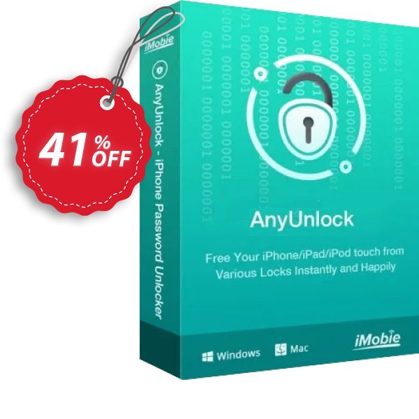 AnyUnlock - Remove Screen Time - 1-Year/5 Devices Coupon, discount AnyUnlock for Windows - Remove Screen Time - 1-Year Subscription/5 Devices  Wondrous deals code 2024. Promotion: Wondrous deals code of AnyUnlock for Windows - Remove Screen Time - 1-Year Subscription/5 Devices  2024