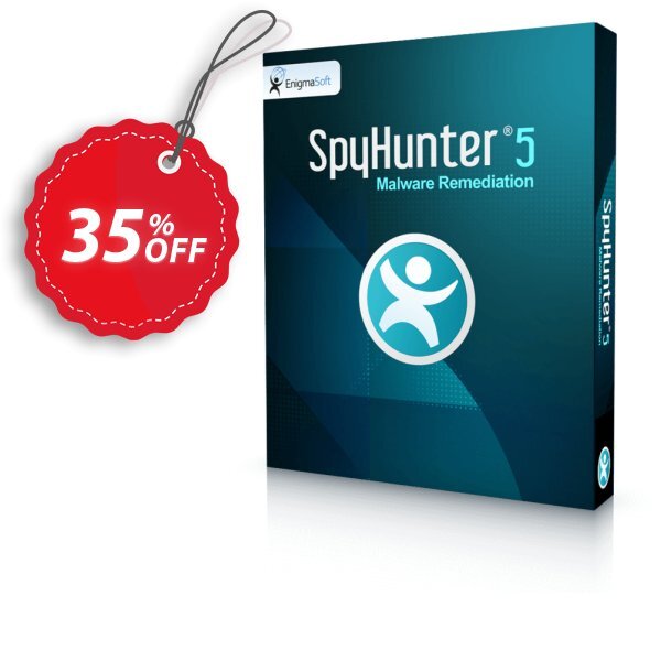 SpyHunter 5 PRO Coupon, discount 25% off with SpyHunter. Promotion: