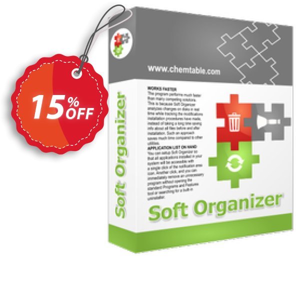Soft Organizer - Personal Plan Coupon, discount 30% OFF Reg Organizer. Promotion: 
