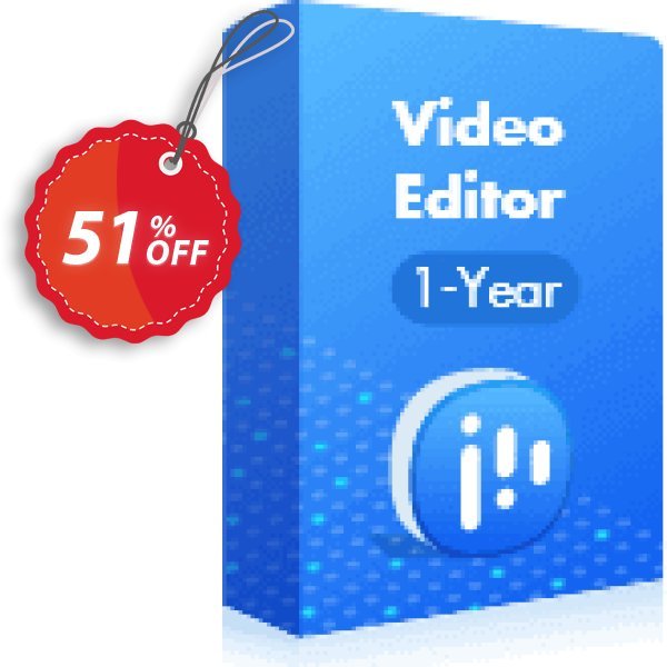EaseUS Video Editor, 1-Year  Coupon, discount 60% OFF EaseUS Video Editor (1-Year License), verified. Promotion: Wonderful promotions code of EaseUS Video Editor (1-Year License), tested & approved