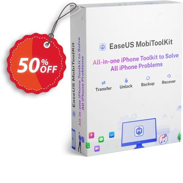 EaseUS MobiTooKit Coupon, discount 60% OFF EaseUS MobiTooKit, verified. Promotion: Wonderful promotions code of EaseUS MobiTooKit, tested & approved