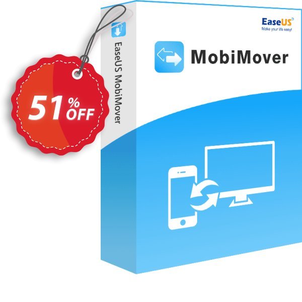 EaseUS MobiMover Pro for MAC, Monthly  Coupon, discount 50% OFF EaseUS MobiMover Pro for Mac (1 month), verified. Promotion: Wonderful promotions code of EaseUS MobiMover Pro for Mac (1 month), tested & approved