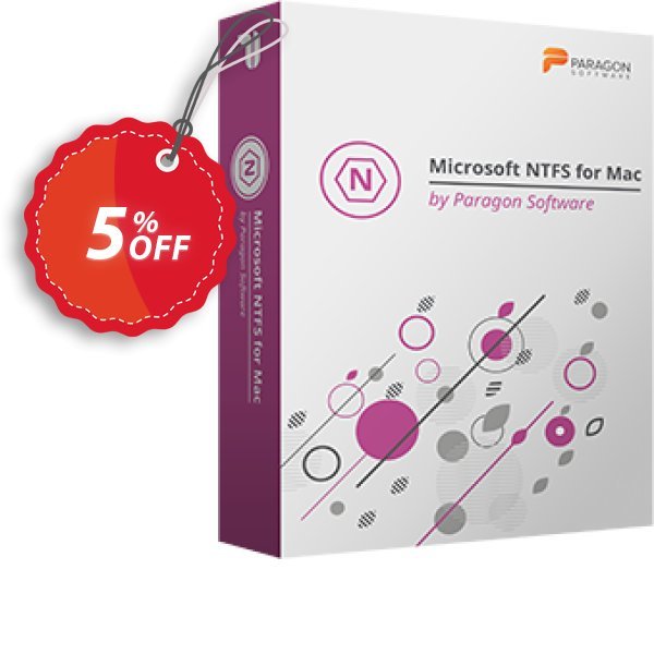 Paragon NTFS for MAC Coupon, discount 5% OFF Paragon NTFS for Mac, verified. Promotion: Impressive promotions code of Paragon NTFS for Mac, tested & approved