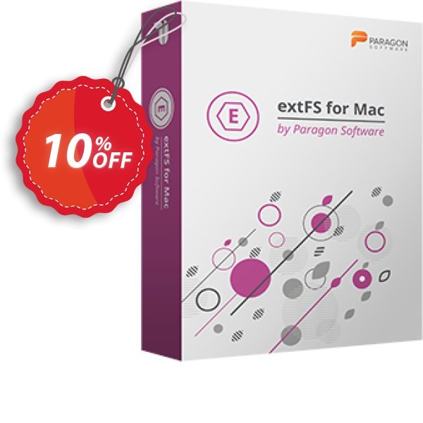 Paragon extFS for MAC Coupon, discount 10% OFF Paragon extFS for Mac, verified. Promotion: Impressive promotions code of Paragon extFS for Mac, tested & approved