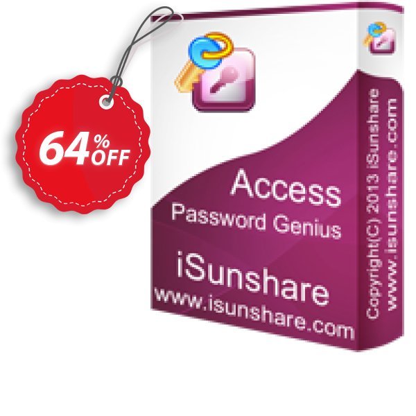 iSunshare Access Password Genius Coupon, discount iSunshare discount (47025). Promotion: iSunshare discount coupons