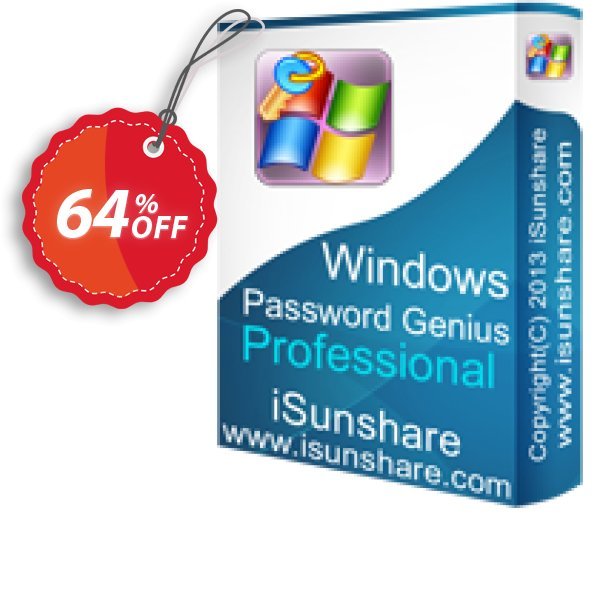 iSunshare WINDOWS Password Genius Professional Coupon, discount iSunshare discount (47025). Promotion: iSunshare discount coupons
