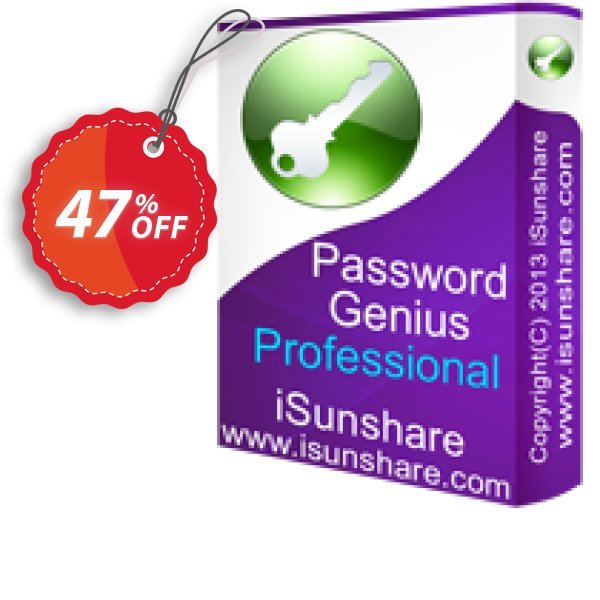 iSunshare Password Genius Professional Coupon, discount iSunshare discount (47025). Promotion: iSunshare discount coupons