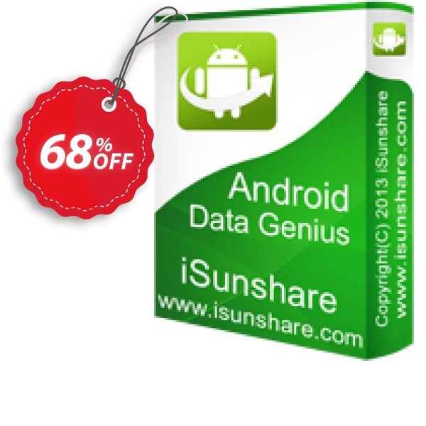 iSunshare Android Data Genius Make4fun promotion codes