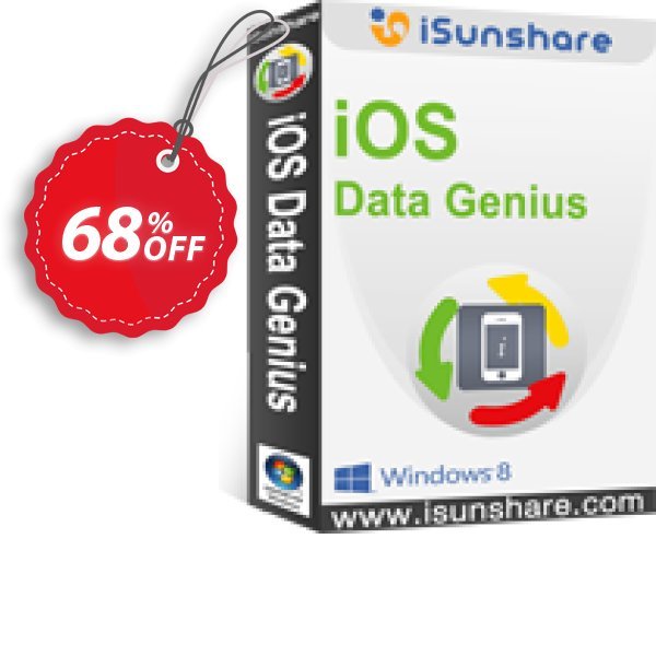 iSunshare iOS Data Genius Make4fun promotion codes