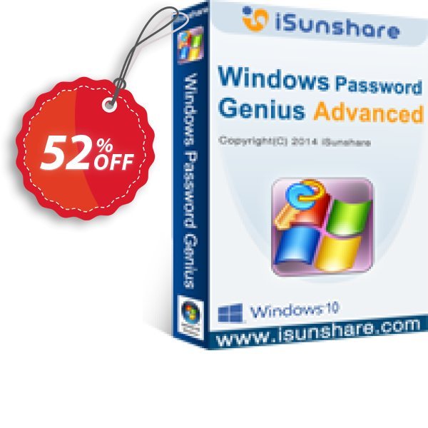 iSunshare WINDOWS Password Genius for MAC Advanced Coupon, discount iSunshare discount (47025). Promotion: iSunshare discount coupons iSunshare Windows Password Genius