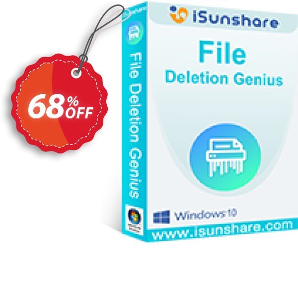 iSunshare File Deletion Genius Make4fun promotion codes