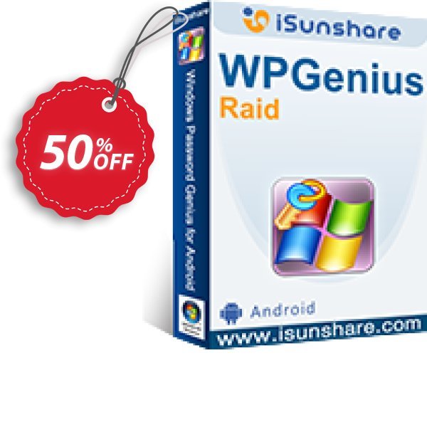 iSunshare WPGenius Raid Make4fun promotion codes