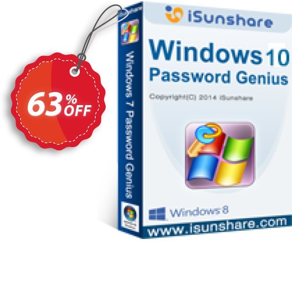 iSunshare WINDOWS 10 Password Genius Coupon, discount iSunshare discount (47025). Promotion: iSunshare discount coupons