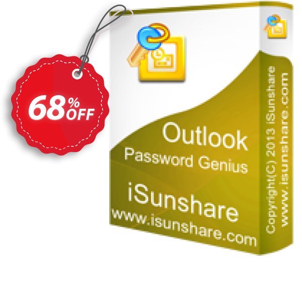 iSunshare Outlook Password Genius Make4fun promotion codes