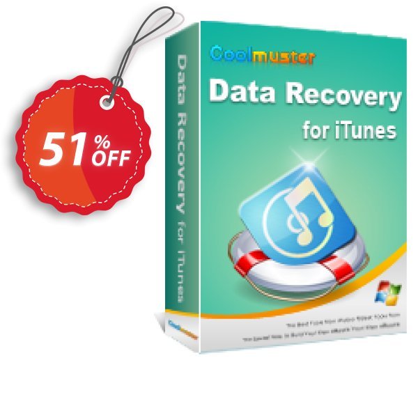 Coolmuster Data Recovery for iTunes Coupon, discount affiliate discount. Promotion: 