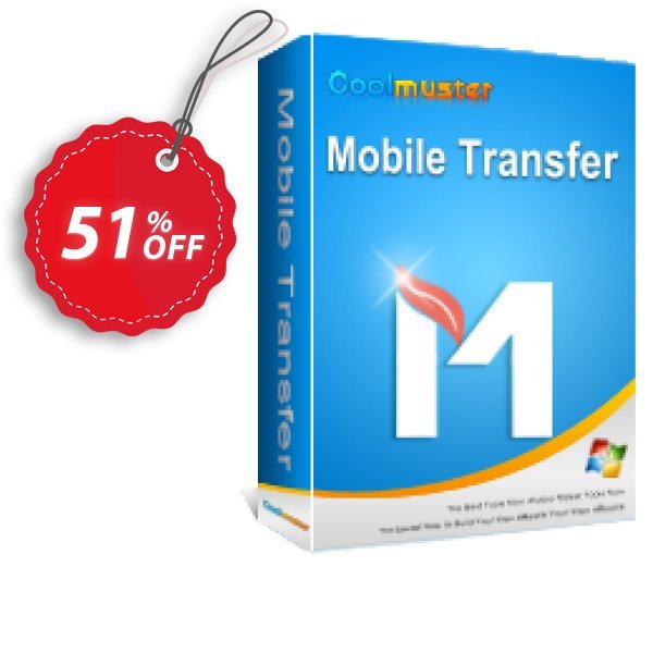 Coolmuster Mobile Transfer Lifetime Plan, 2-5 PCs  Coupon, discount 50% OFF Coolmuster Mobile Transfer Lifetime License (2-5 PCs), verified. Promotion: Special discounts code of Coolmuster Mobile Transfer Lifetime License (2-5 PCs), tested & approved