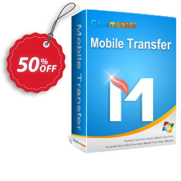 Coolmuster Mobile Transfer Yearly Plan, 26-30 PCs  Coupon, discount affiliate discount. Promotion: 