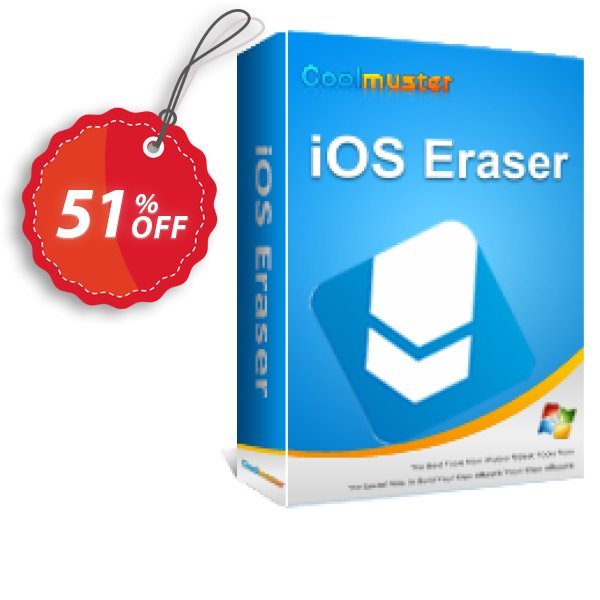 Coolmuster iOS Eraser - Lifetime, 2-5PCs  Coupon, discount affiliate discount. Promotion: 