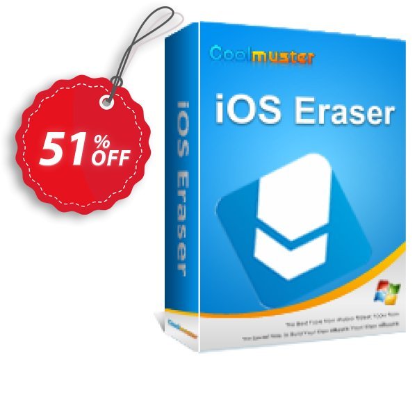 Coolmuster iOS Eraser, 2-5PCs  Coupon, discount affiliate discount. Promotion: 