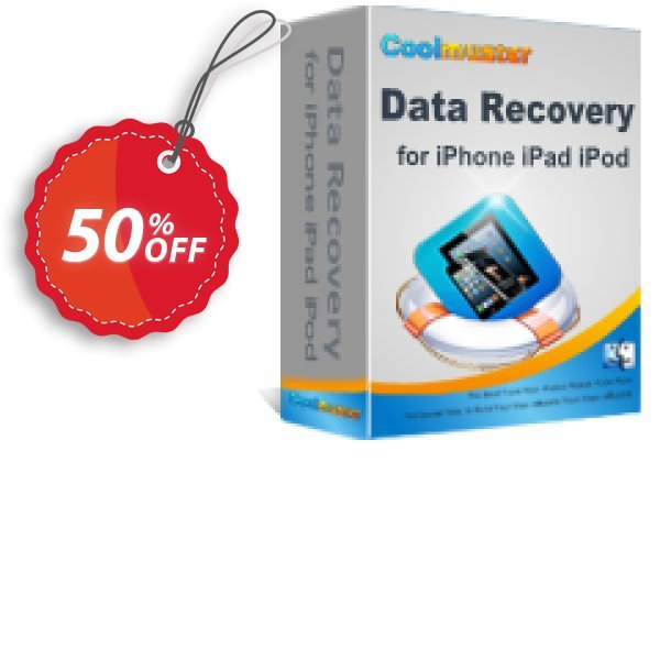 Coolmuster Data Recovery for iPhone iPad iPod, MAC Version  Coupon, discount affiliate discount. Promotion: 