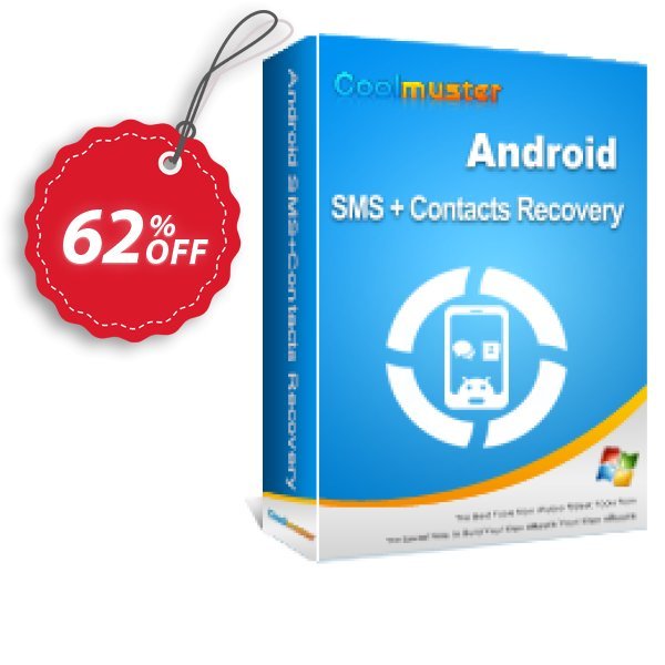 Coolmuster Android SMS + Contacts Recovery Yearly Plan Coupon, discount affiliate discount. Promotion: 