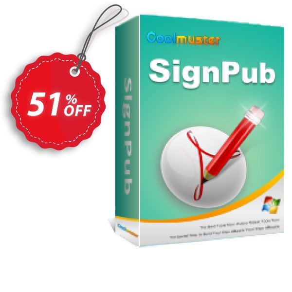 Coolmuster SignPub Coupon, discount affiliate discount. Promotion: 