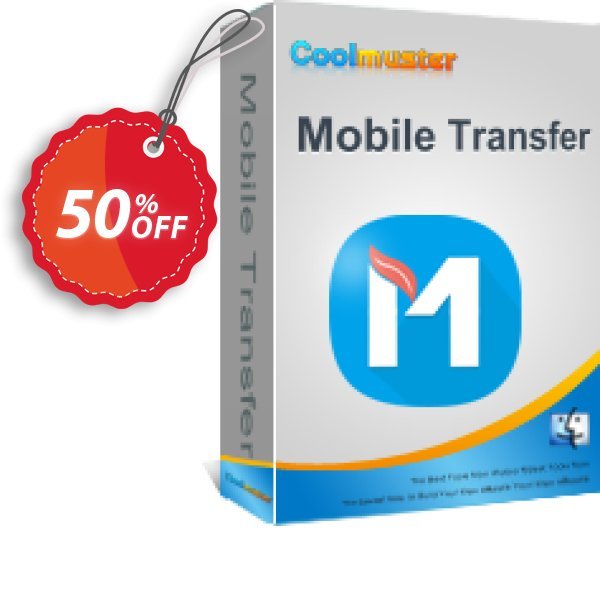 Coolmuster Mobile Transfer for MAC Lifetime, 11-15 PCs  Coupon, discount affiliate discount. Promotion: 