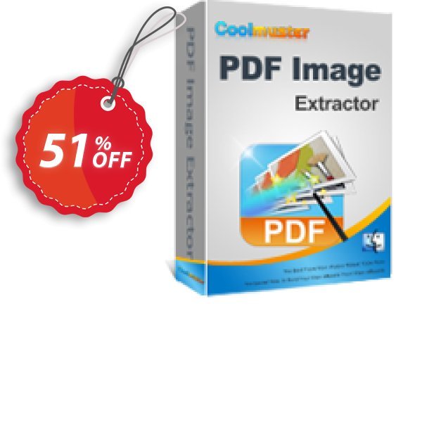 Coolmuster PDF Image Extractor for MAC Coupon, discount affiliate discount. Promotion: 