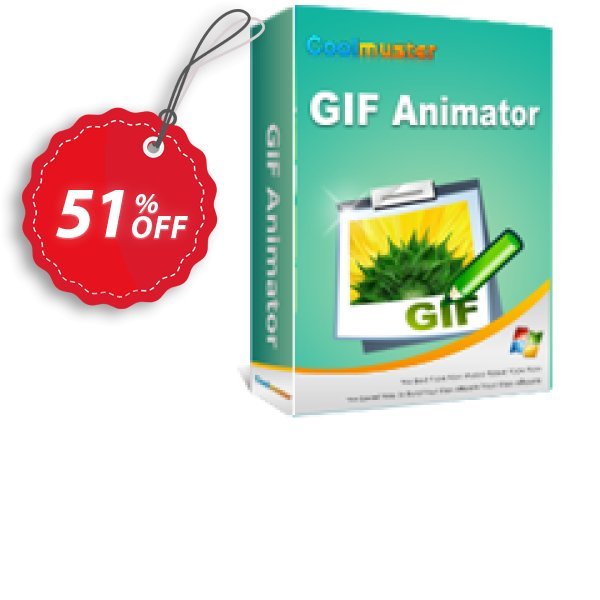 Coolmuster GIF Animator Coupon, discount affiliate discount. Promotion: 