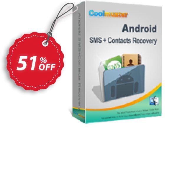Coolmuster Android SMS+Contacts Recovery, MAC  Coupon, discount affiliate discount. Promotion: 