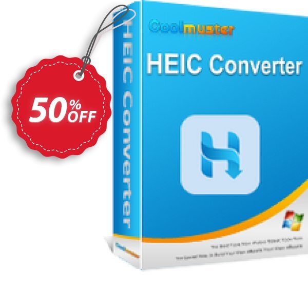 Coolmuster HEIC Converter - Lifetime Plan, 1 PC Coupon, discount Coolmuster HEIC Converter - Lifetime License(1 PC) Best sales code 2025. Promotion: Best sales code of Coolmuster HEIC Converter - Lifetime License(1 PC) 2024