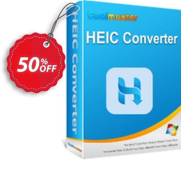 Coolmuster HEIC Converter - Lifetime Plan, 5 PCs Coupon, discount Coolmuster HEIC Converter - Lifetime License(5 PCs) Wonderful discount code 2025. Promotion: Wonderful discount code of Coolmuster HEIC Converter - Lifetime License(5 PCs) 2024