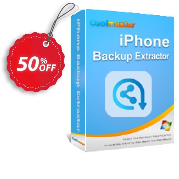 Coolmuster iPhone Backup Extractor - Lifetime Plan, 1 PC Coupon, discount Coolmuster iPhone Backup Extractor - Lifetime License(1 PC) Special sales code 2025. Promotion: Special sales code of Coolmuster iPhone Backup Extractor - Lifetime License(1 PC) 2024