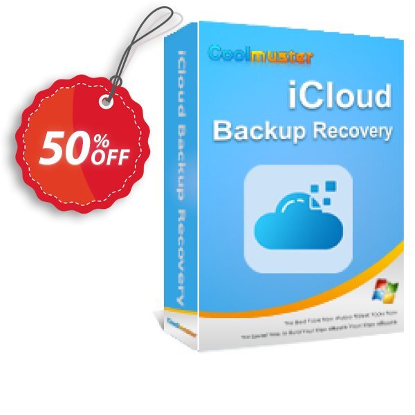 Coolmuster iCloud Backup Recovery - Yearly Plan, 5 PCs Coupon, discount Coolmuster iCloud Backup Recovery - 1 Year License(5 PCs) Imposing sales code 2025. Promotion: Imposing sales code of Coolmuster iCloud Backup Recovery - 1 Year License(5 PCs) 2024