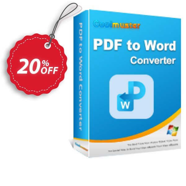 Coolmuster PDF to Word Converter - Lifetime Plan, 5 PCs Coupon, discount Coolmuster PDF to Word Converter - Lifetime License(5 PCs) Awful deals code 2025. Promotion: Awful deals code of Coolmuster PDF to Word Converter - Lifetime License(5 PCs) 2024
