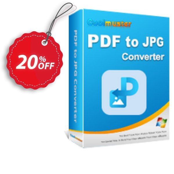 Coolmuster PDF to JPG Converter - Lifetime Plan, 10 PCs Coupon, discount Coolmuster PDF to JPG Converter - Lifetime License(10 PCs) Fearsome promotions code 2025. Promotion: Fearsome promotions code of Coolmuster PDF to JPG Converter - Lifetime License(10 PCs) 2024