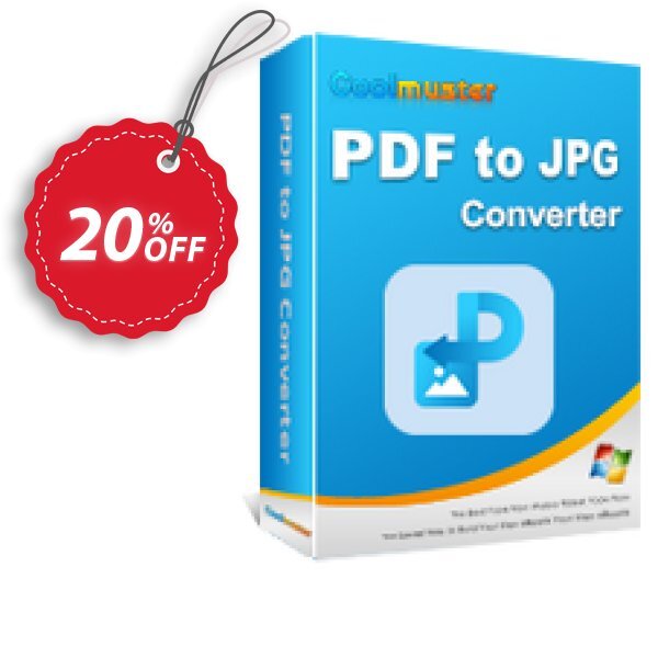 Coolmuster PDF to JPG Converter - Yearly Plan, 10 PCs Coupon, discount Coolmuster PDF to JPG Converter - 1 Year License(10 PCs) Impressive deals code 2025. Promotion: Impressive deals code of Coolmuster PDF to JPG Converter - 1 Year License(10 PCs) 2024