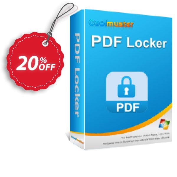 Coolmuster PDF Locker - Lifetime Plan, 5 PCs Coupon, discount Coolmuster PDF Locker - Lifetime License(5 PCs) Imposing discounts code 2025. Promotion: Imposing discounts code of Coolmuster PDF Locker - Lifetime License(5 PCs) 2024