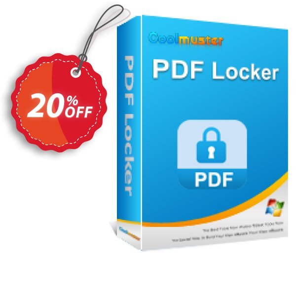 Coolmuster PDF Locker - Yearly Plan, 1 PC Coupon, discount Coolmuster PDF Locker - 1 Year License(1 PC) Excellent discount code 2025. Promotion: Excellent discount code of Coolmuster PDF Locker - 1 Year License(1 PC) 2024