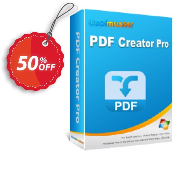 Coolmuster PDF Creator - Yearly Plan, 10 PCs Coupon, discount Coolmuster PDF Creator - 1 Year License(10 PCs) Awful sales code 2025. Promotion: Awful sales code of Coolmuster PDF Creator - 1 Year License(10 PCs) 2024