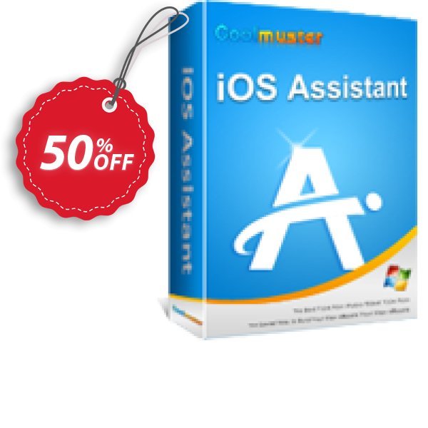 Coolmuster iOS Assistant - Lifetime Plan, 21-25PCs Coupon, discount affiliate discount. Promotion: