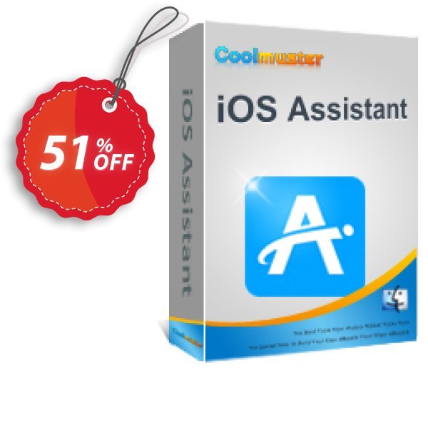 Coolmuster iOS Assistant  for MAC - Lifetime Plan, 2-5PCs  Coupon, discount affiliate discount. Promotion: 