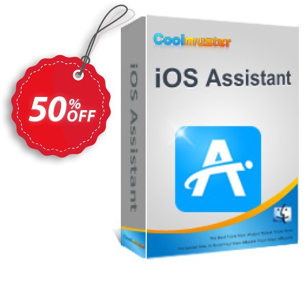 Coolmuster iOS Assistant  for MAC - Lifetime Plan, 6-10PCs  Coupon, discount affiliate discount. Promotion: 