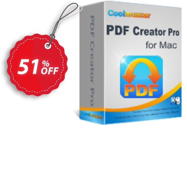 Coolmuster PDF Creator Pro for MAC Coupon, discount affiliate discount. Promotion: 