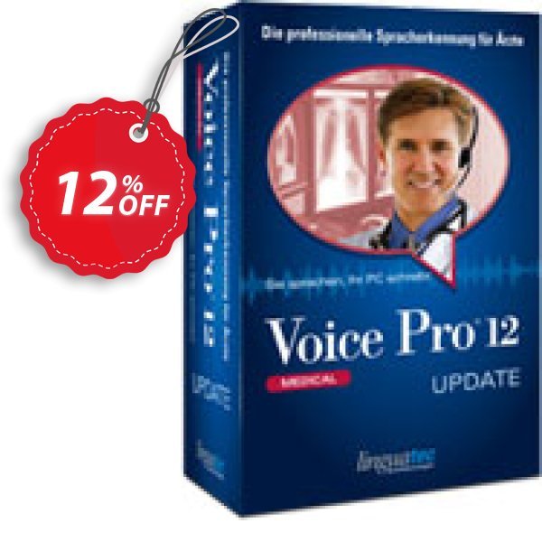 Update Voice Pro 12 Medical, ohne Headset  Coupon, discount Coupon code Update Voice Pro 12 Medical (ohne Headset). Promotion: Update Voice Pro 12 Medical (ohne Headset) offer from Linguatec
