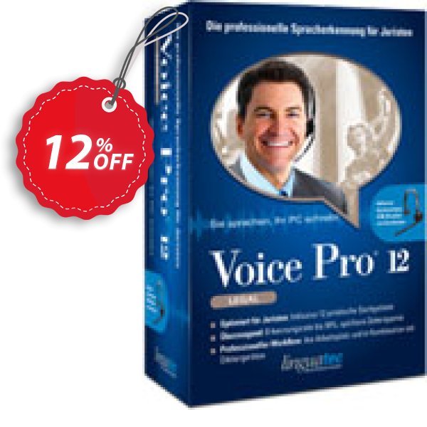 Voice Pro 12 Legal Coupon, discount Coupon code Voice Pro 12 Legal. Promotion: Voice Pro 12 Legal offer from Linguatec
