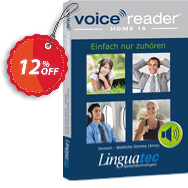 Voice Reader Home 15 Português, Brasil - /Luciana/ / Portuguese, Brazilian - Female /Luciana/ Coupon, discount Coupon code Voice Reader Home 15 Português (Brasil) - [Luciana] / Portuguese (Brazilian) - Female [Luciana]. Promotion: Voice Reader Home 15 Português (Brasil) - [Luciana] / Portuguese (Brazilian) - Female [Luciana] offer from Linguatec