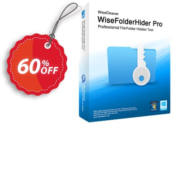 Wise Folder Hider Pro Coupon, discount 35% OFF Wise Folder Hider Pro, verified. Promotion: Fearsome discounts code of Wise Folder Hider Pro, tested & approved